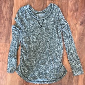 Long sleeve maternity top